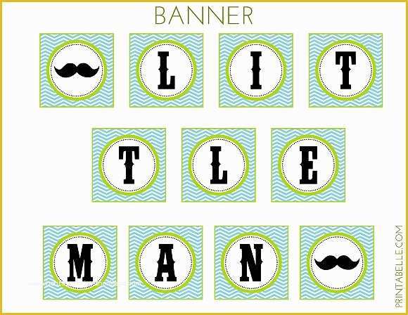 Little Man Birthday Invitation Template Free Of Free Little Man Mustache Bash Party Printables From