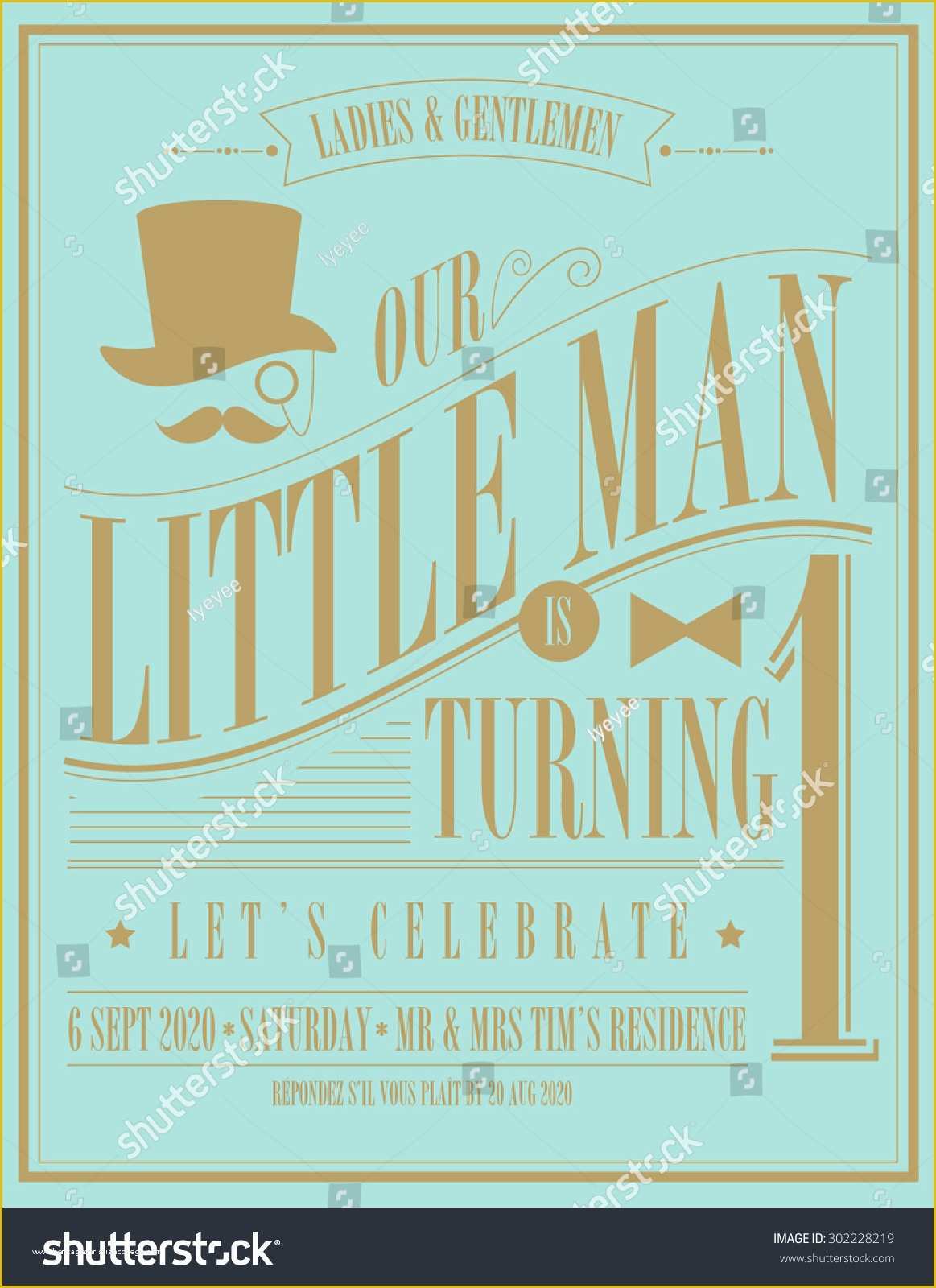 Little Man Birthday Invitation Template Free Of Royalty Free Little Man Birthday Invitation Card