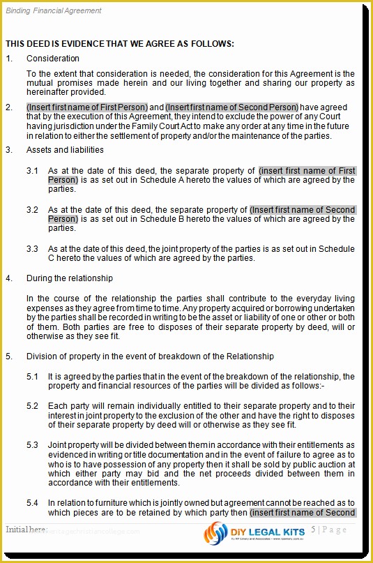 Living together Agreement Template Free Of Wa Lesbian Cohabitation Peaceful Path to Settlement