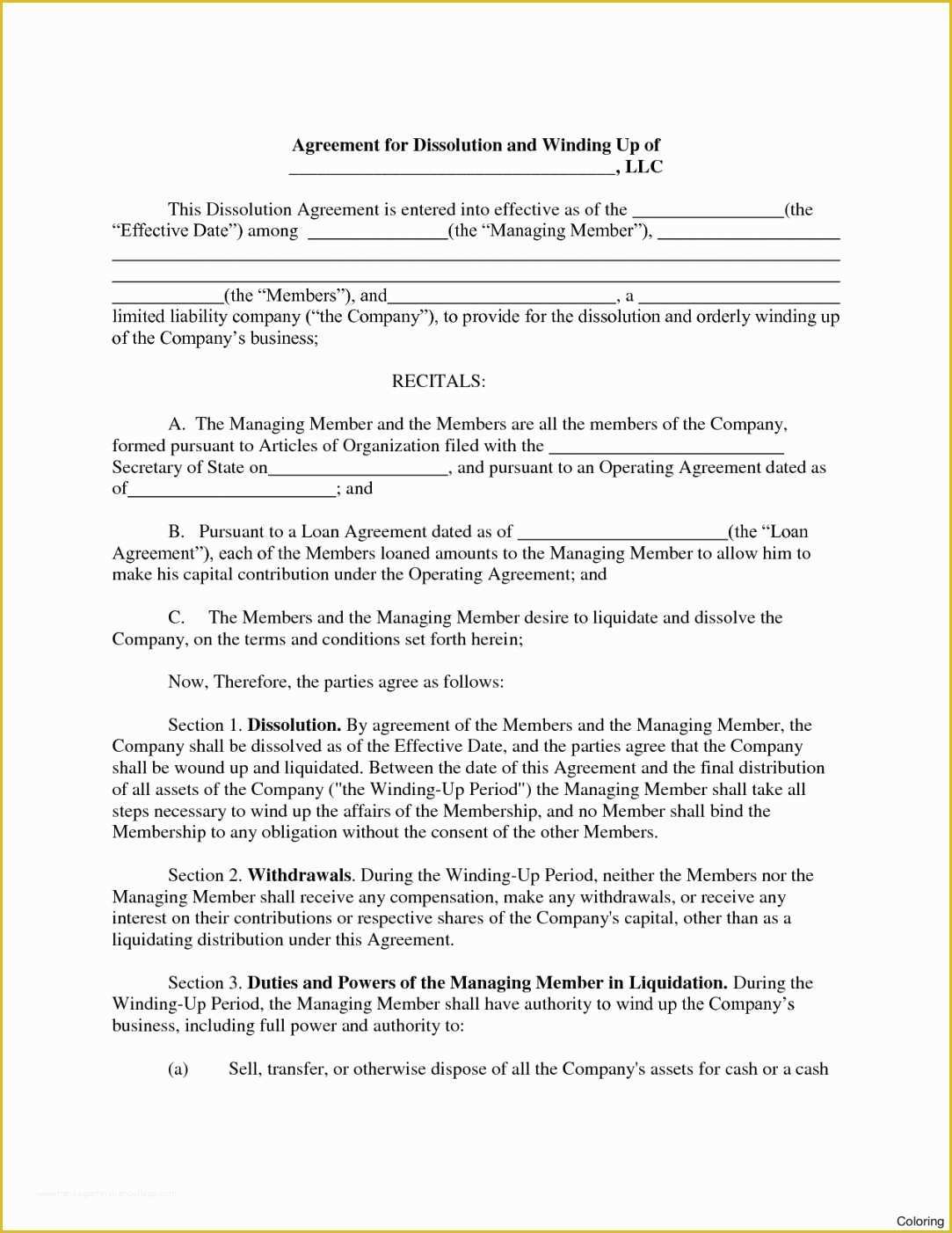 Llc Partnership Agreement Template Free Download Of Llc Partnership Agreement Template Free Download