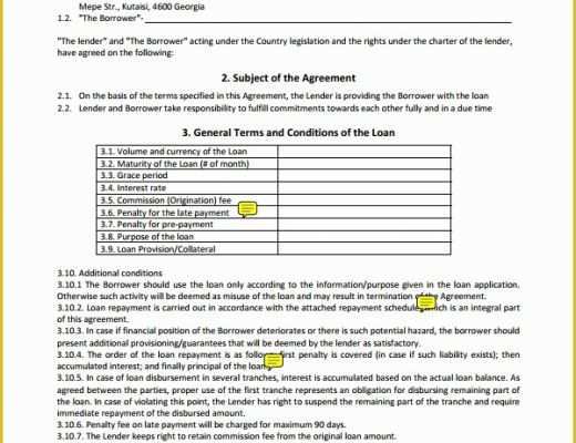 Loan Repayment Agreement Template Free Of Loan Repayment Agreement Template Free