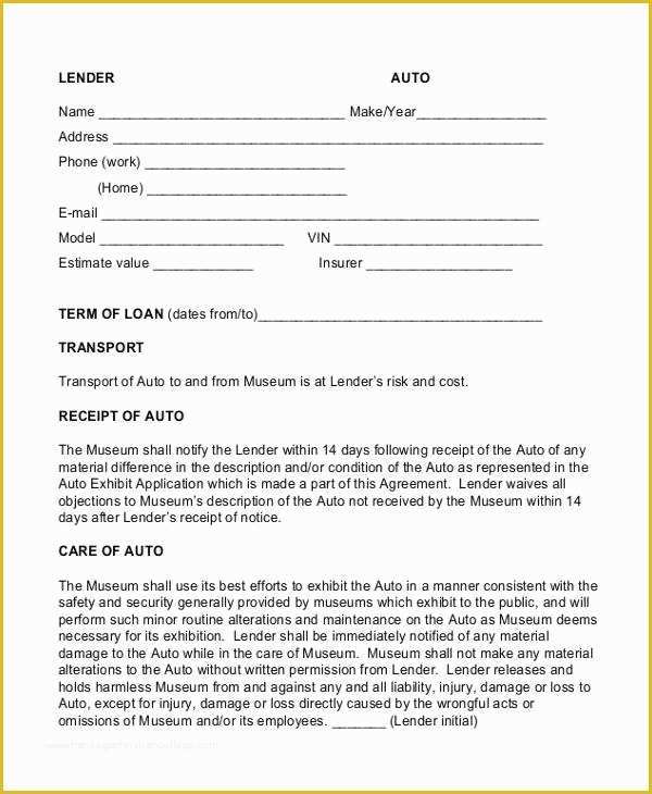 Loan Repayment Contract Free Template Of Loan Repayment Contract Sample