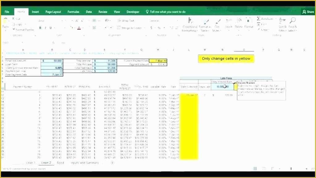 Loan Repayment Template Free Download Of Amortization Table In Excel Template Templates Schedule