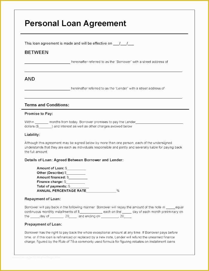 Loan Repayment Template Free Download Of Employee Loan Agreement Templates Payback Repayment