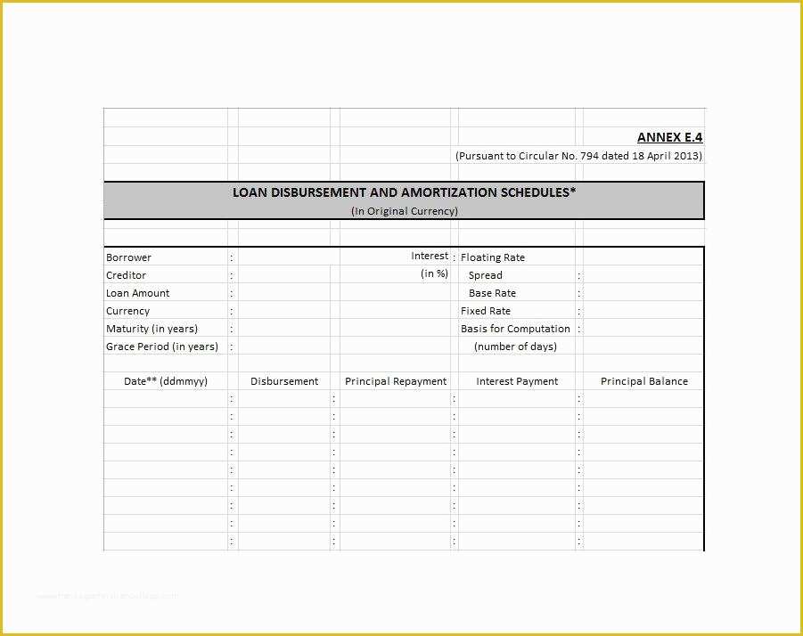 Loan Template Free Download Of 28 Tables to Calculate Loan Amortization Schedule Excel