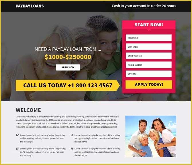 Loan Template Free Download Of Loan Website Templates Free Download Popteenus