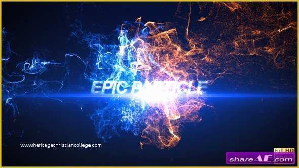 Logo Reveal after Effects Template Free Download Of Videohive Epic Particle Reveal Free after Effects