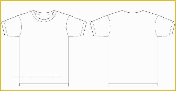 Long Sleeve T Shirt Template Vector Free Of Free Vector T Shirt Template Illustrator Templates Long