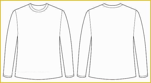 Long Sleeve T Shirt Template Vector Free Of Royalty Free T Shirt Template Clip Art Vector