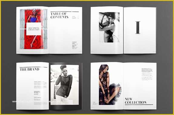 Lookbook Template Free Download Of 10 Elaborate Fashion Lookbook Templates to Amaze Your