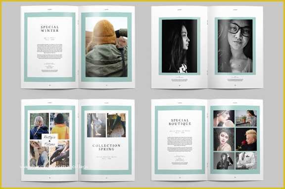 Lookbook Template Free Download Of 10 Elaborate Fashion Lookbook Templates to Amaze Your