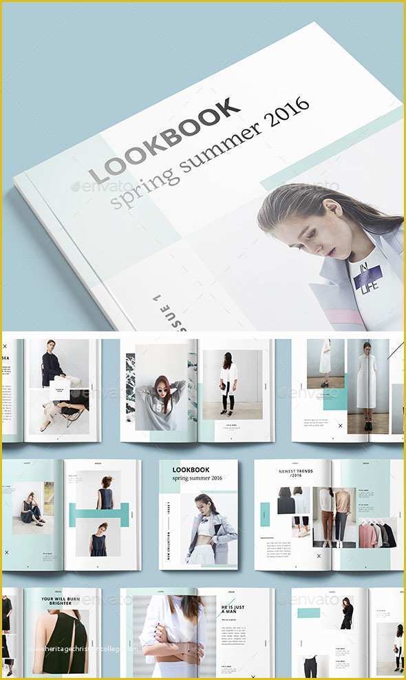 Lookbook Template Free Download Of 20 Gorgeous Indesign Lookbook Template Designs