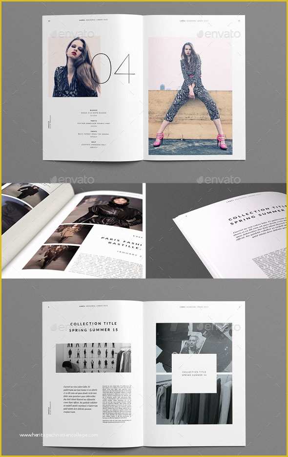 Lookbook Template Free Download Of 20 Gorgeous Indesign Lookbook Template Designs – Web