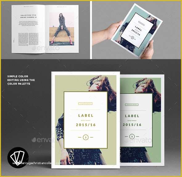 Lookbook Template Free Download Of 40 Beautiful Indesign Fashion Brochure Templates