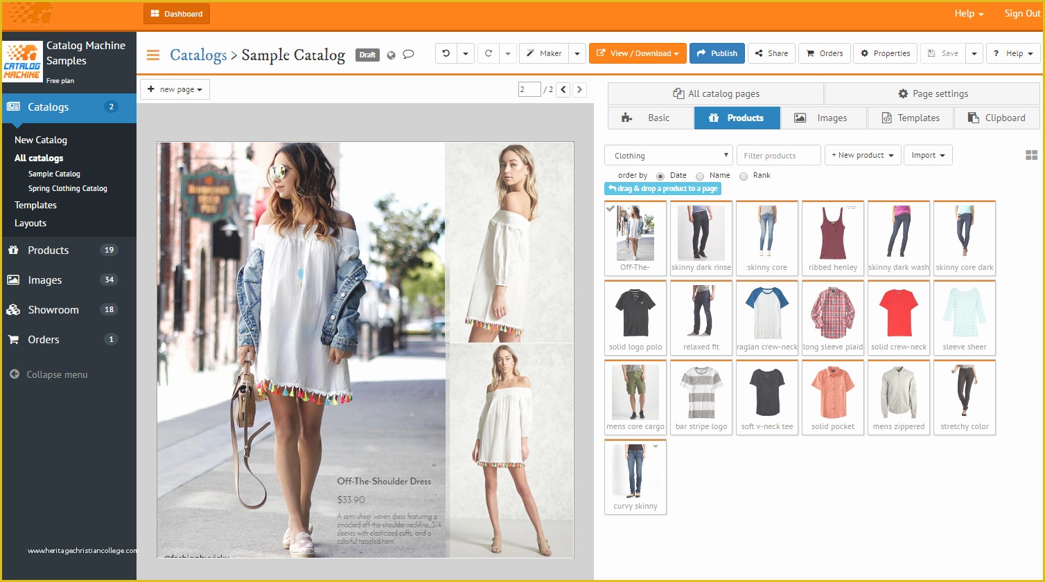 Lookbook Template Free Download Of Create A Lookbook with Free Templates