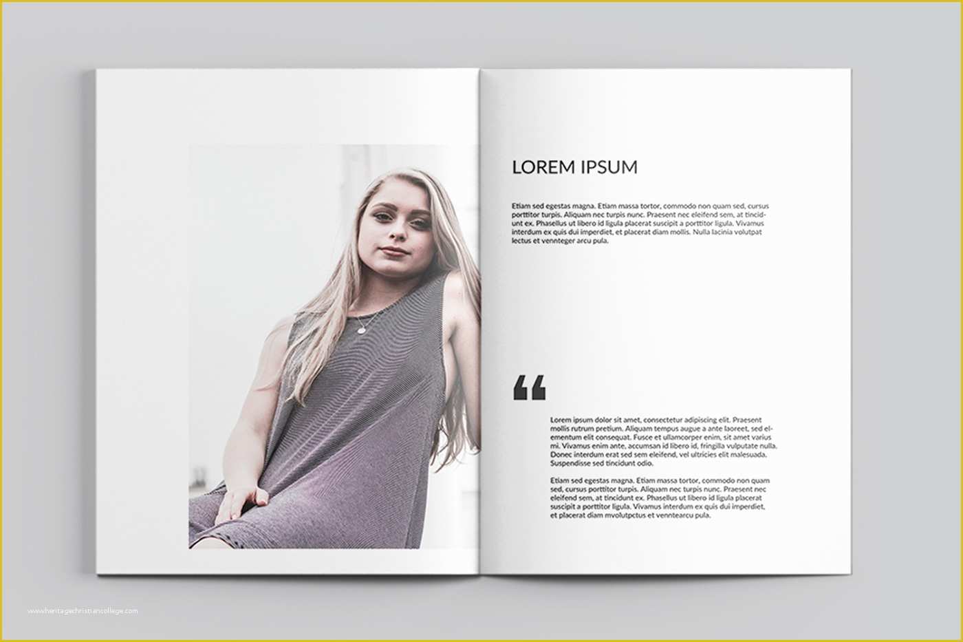 Lookbook Template Free Download Of Fashion Lookbook Template On Behance