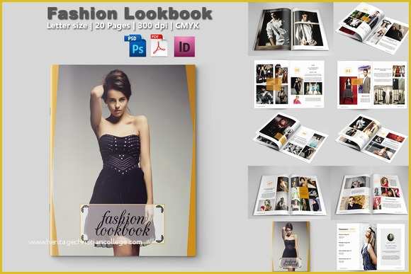 Lookbook Template Free Download Of Fashion Magazine Template V329 Brochure Templates On