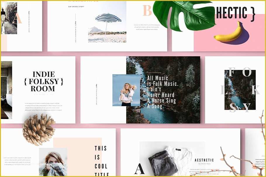 Lookbook Template Free Download Of Volksha Lookbook Powerpoint Template Presentation