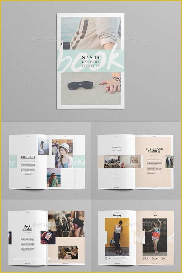 Lookbook Template Free Of 20 Gorgeous Indesign Lookbook Template Designs – Web