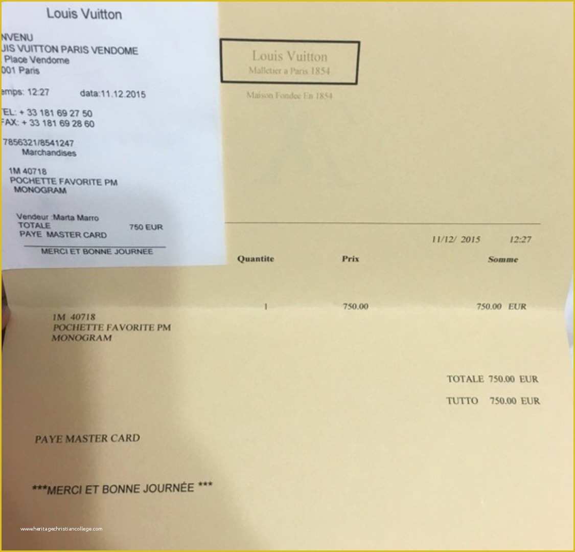 Louis Vuitton Receipt Template Free Of Template Louis Vuitton Receipt Epp Acpfo