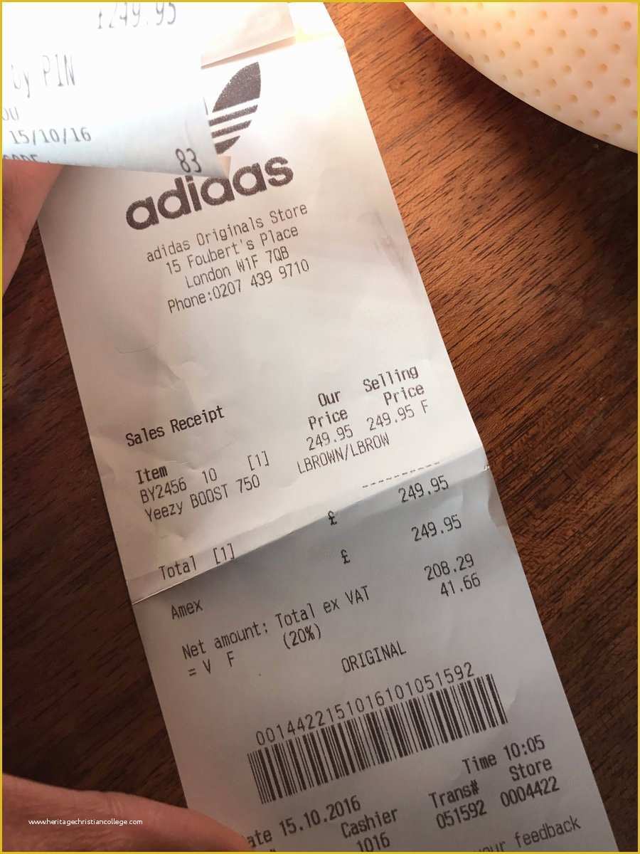 Louis Vuitton Receipt Template Free Of Yeezy Receipt Template