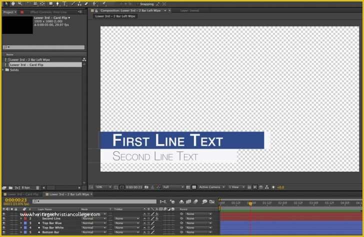 lower third premiere pro template free