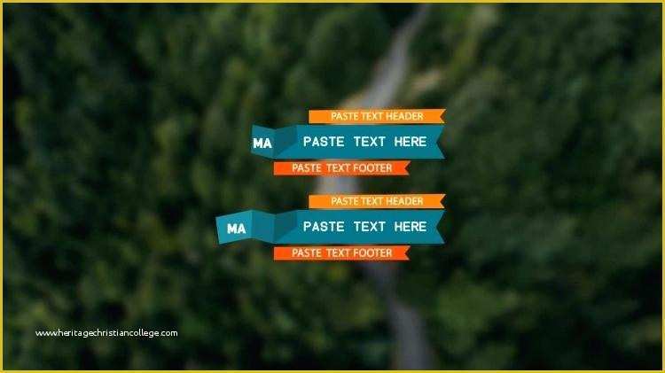 Lower Third after Effects Template Free Download Of after Effects Lower Third Templates Free Download Text