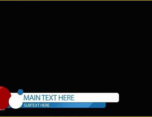 Lower Third after Effects Template Free Download Of Free after Effects Lower Third Template Bubble Pop