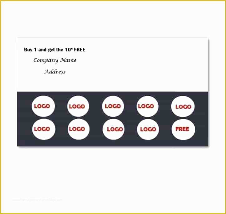 Loyalty Card Template Free Microsoft Word Of Free Loyalty Stamp Card Template Free Printable Loyalty