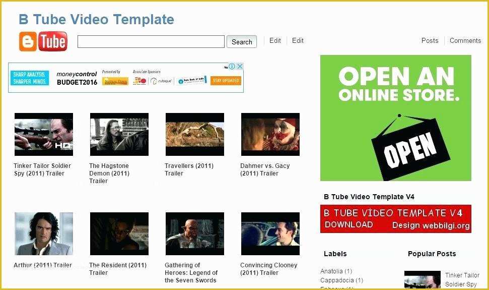 Lyric Video Template Free Of Bootstrap Video Template Free Templates Download Script