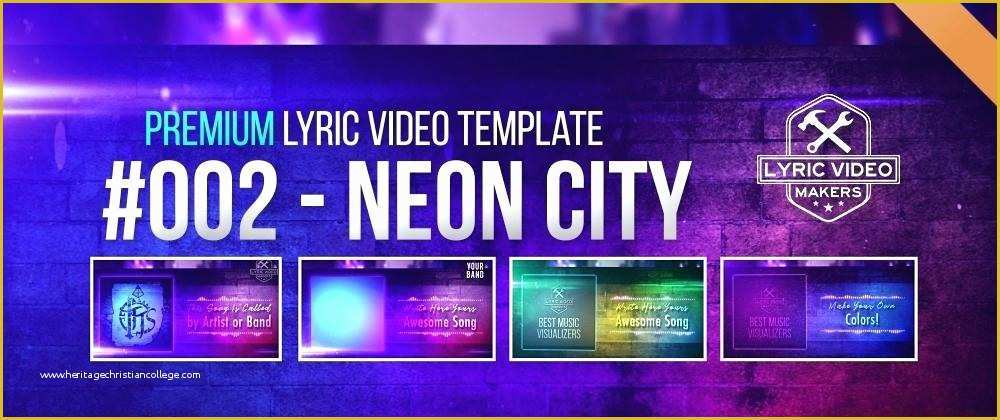 Lyric Video Template Free Of How to Make A Lyric Video Production Premium Audio