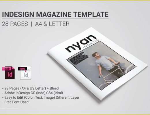 Magazine Template Indesign Free Of Indesign Magazine Template Magazine Templates Creative