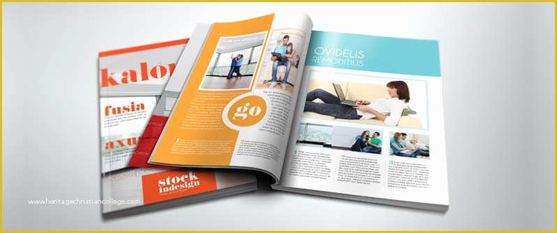Magazine Template Indesign Free Of Stockindesign Indesign Pro Magazine Template Kalonice