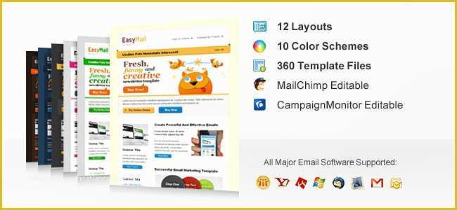 Mailchimp Free HTML Email Templates Of 11 Professional Email Templates From Chocotemplates Only