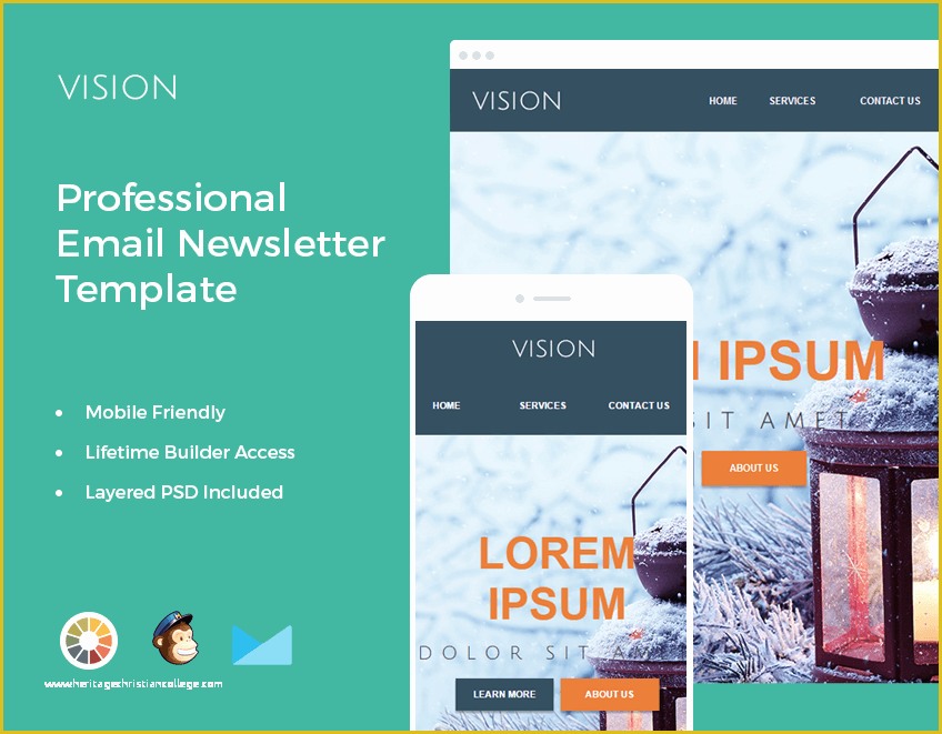 Mailchimp Free HTML Email Templates Of Bundle Of 14 Email Newsletter Templates Mailchimp