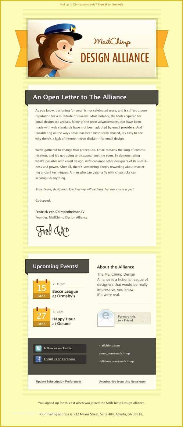 Mailchimp Free HTML Email Templates Of Mailchimp Newsletter Emails mailchimp-free-html-email-templates-of-mailchimp-newsletter-emails