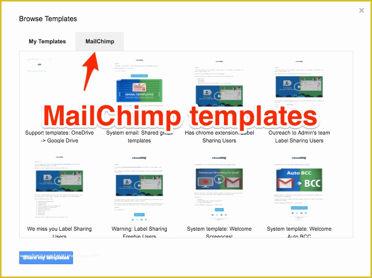 Mailchimp Free HTML Email Templates Of New Import Mailchimp Templates to Gmail Cloudhq Blog