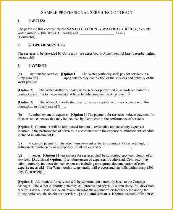 Maintenance Contract Template Free Of 12 Service Contract Templates Pdf Doc