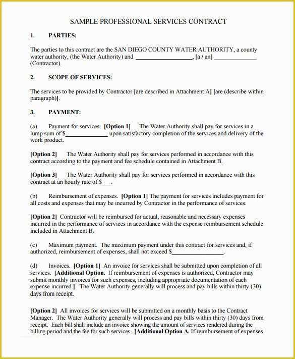 Maintenance Contract Template Free Of 12 Service Contract Templates Pdf Doc