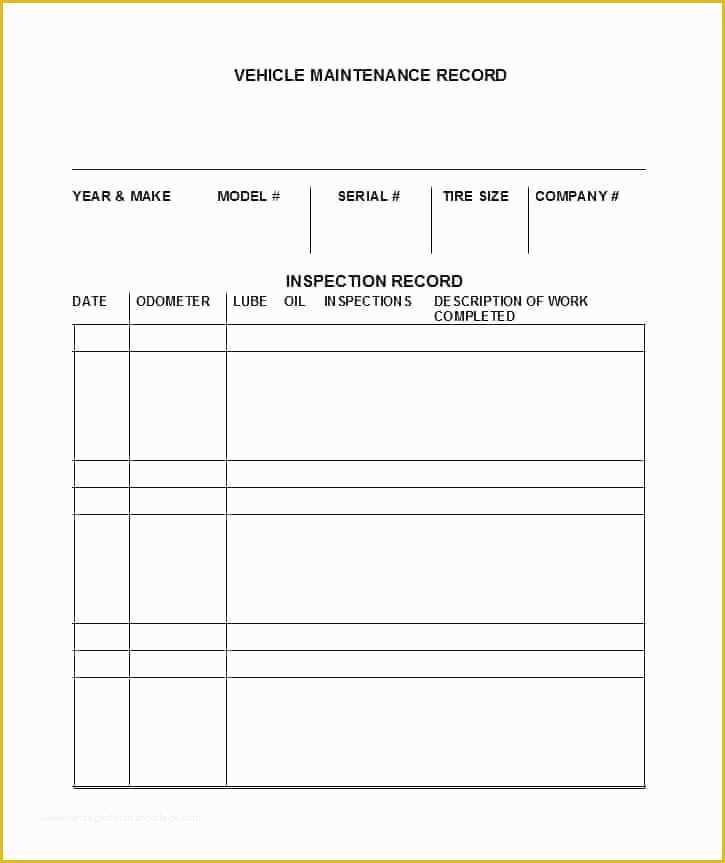 Maintenance Plan Template Free Download Of Free Download Vehicle Maintenance Schedule Preventive Plan