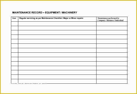 Maintenance Plan Template Free Download Of Quarterly Maintenance Schedule Template Preventative