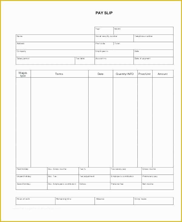 Make Paycheck Stubs Templates Free Of Create A Pay Stub with Intuit Maker Templates for Flyers