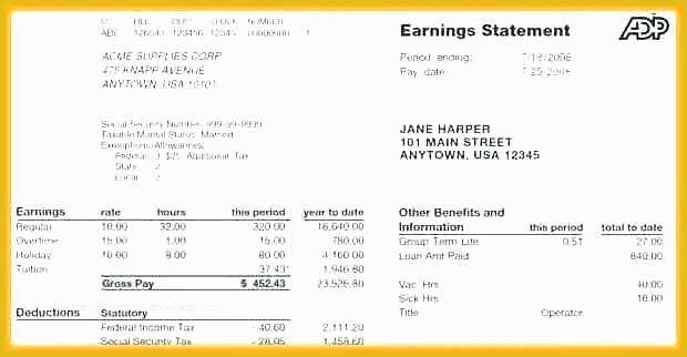 Make Paycheck Stubs Templates Free Of Create Pay Stubs Line Free Blank Stub Template Word