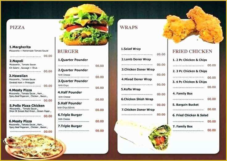 Make Your Own Menu Template Free Of Design Your Own Menu Template New Beautiful Create