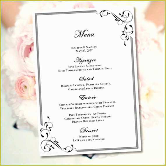 Make Your Own Menu Template Free Of Make Your Own Menu Template Free astonishing Printable