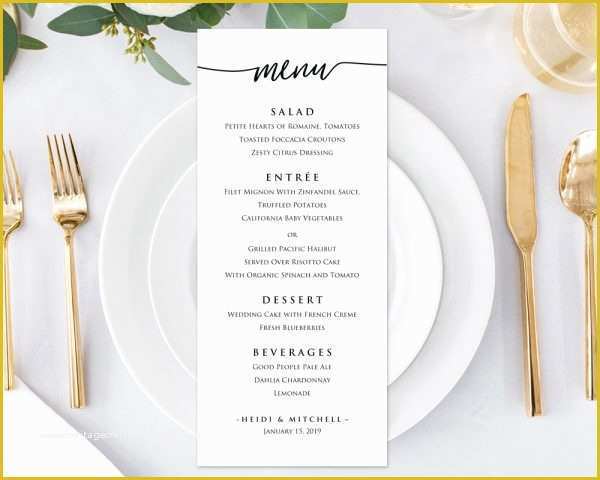 Make Your Own Menu Template Free Of Wedding Menu Ideas Wedding Menu Cards Wedding Menu Printable