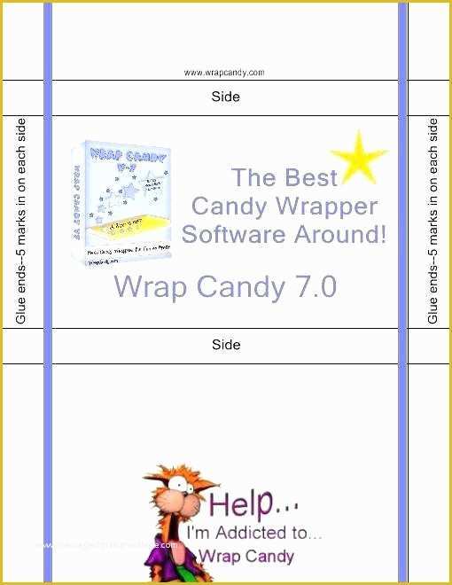 M&amp;m Mini Tube Wrapper Template Free Of Free Microsoft Word Templates for Candy Bar Wrappers
