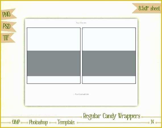 M&amp;m Mini Tube Wrapper Template Free Of Free Printable Mini Candy Bar Wrappers for Weddings
