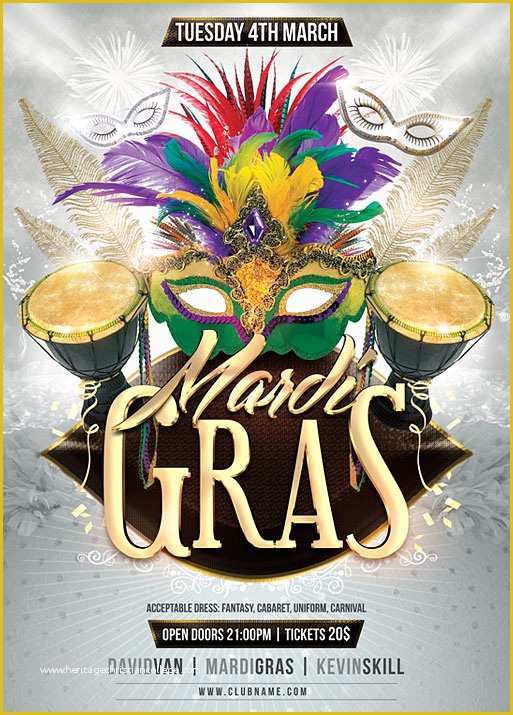 Mardi Gras Flyer Template Free Download Of Mardi Gras Flyer Template by Brielldesign On Deviantart