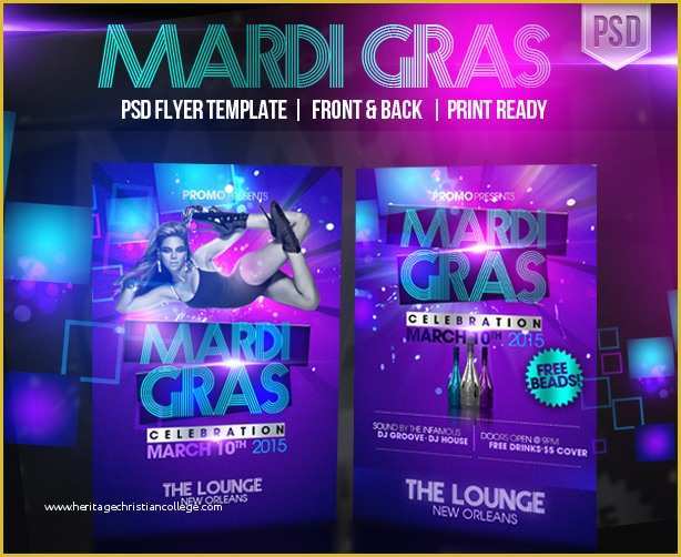 Mardi Gras Flyer Template Free Download Of Mardi Gras Psd Flyer Template by Imperialflyers On Deviantart
